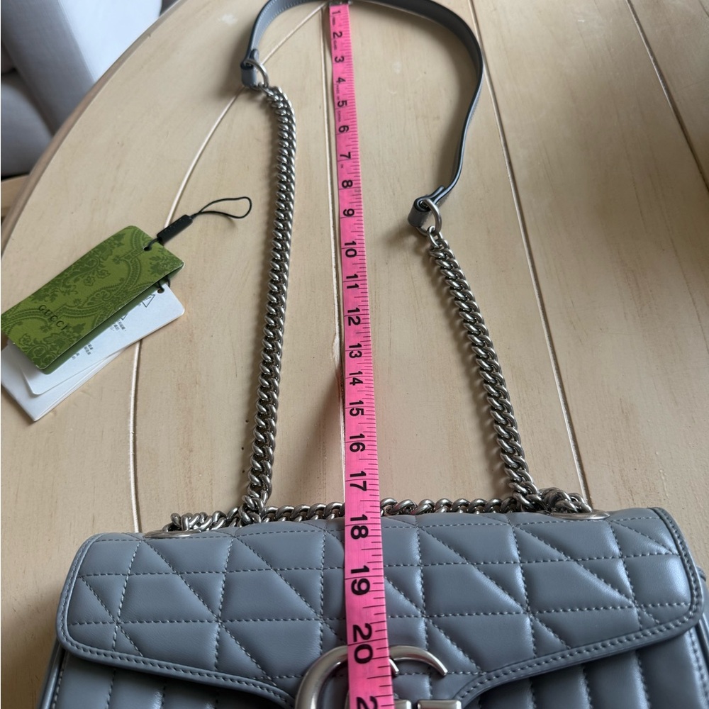 Lot of 2X ‼️Gucci Gray Marmont crossbody & Prada crossbody purse 💖 - Picture 16 of 16